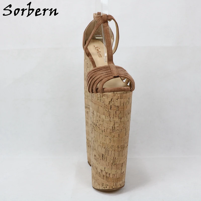 Sorbern/Босоножки на очень высоком каблуке; женские дизайнерские Летние босоножки; женские босоножки на танкетке и платформе; большие размеры 33-46