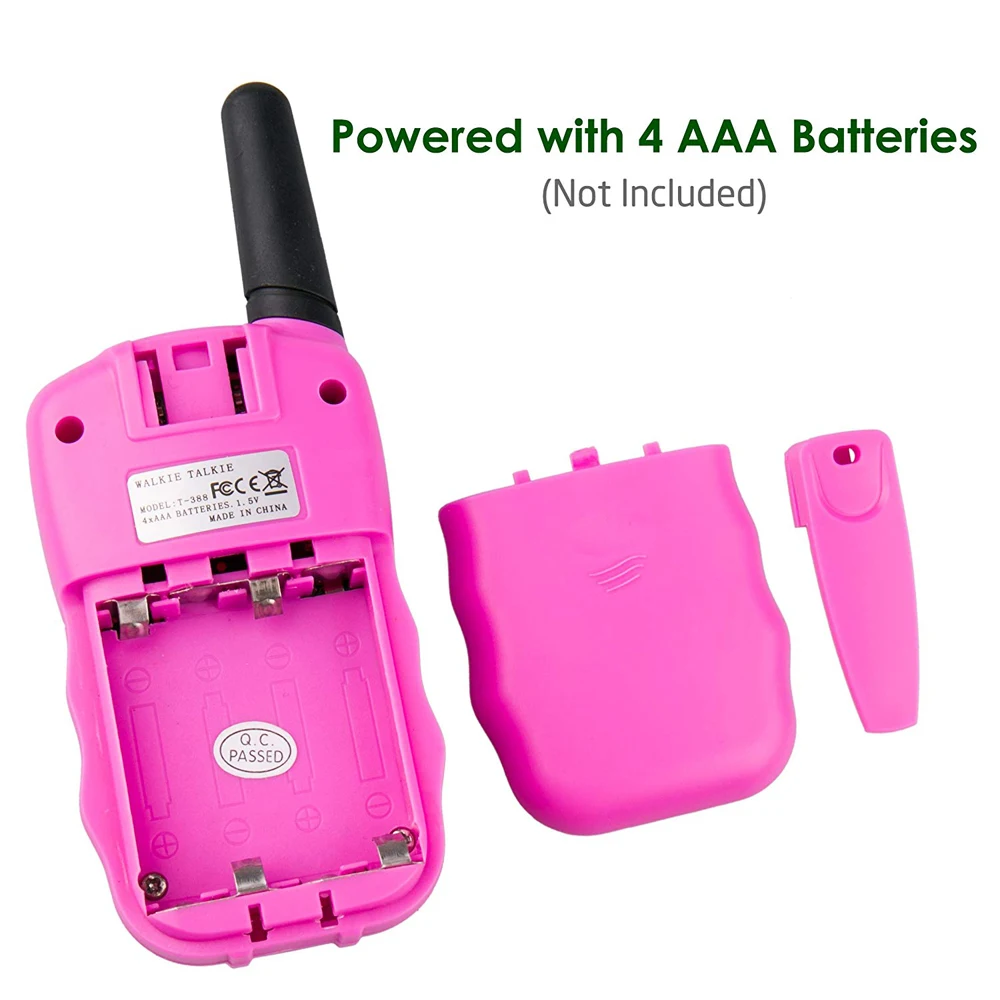 new kids walkie talkie 2pcs celular handheld transceiver highlight phone radio interphone 6km mini toys talkie walkie gifts free global shipping