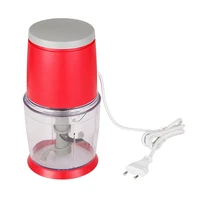 small electric meat grinder stainless steel electric chopper automatic mincing machine food processor household eu plug