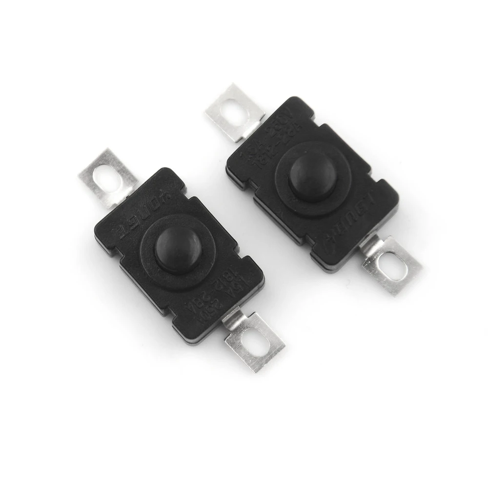 10 шт. 1.5A250V переключатели для фонарика самоблокирующиеся SMD Тип 18x12 мм кнопочные |