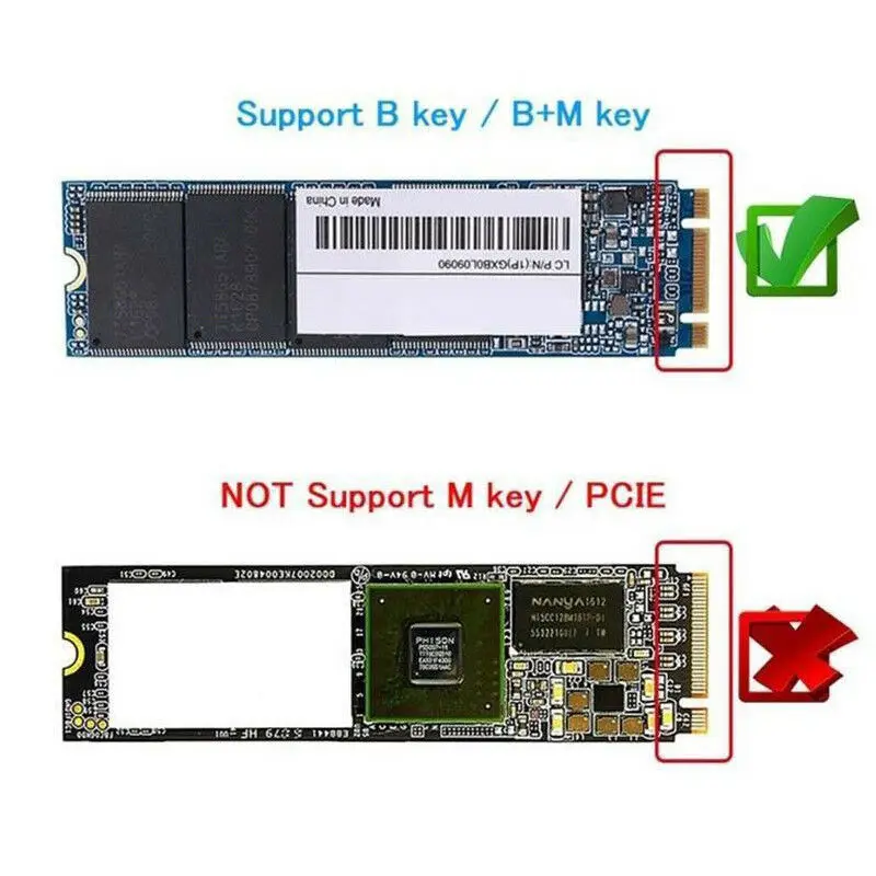 2019 новый стиль M.2 NGFF на USB 3 1 Type-C SATA SSD конвертер адаптер чехол 10 Гбит/с | Компьютеры