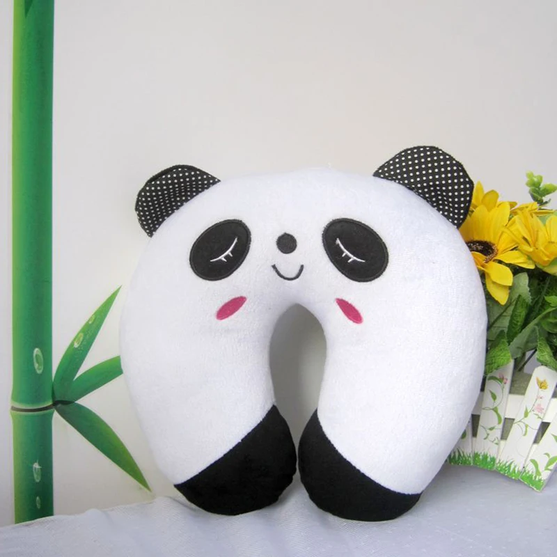 

care pillow Cute lunch cartoon pillow U-shaped pillow pillow break plush cervical neck health pillow nap