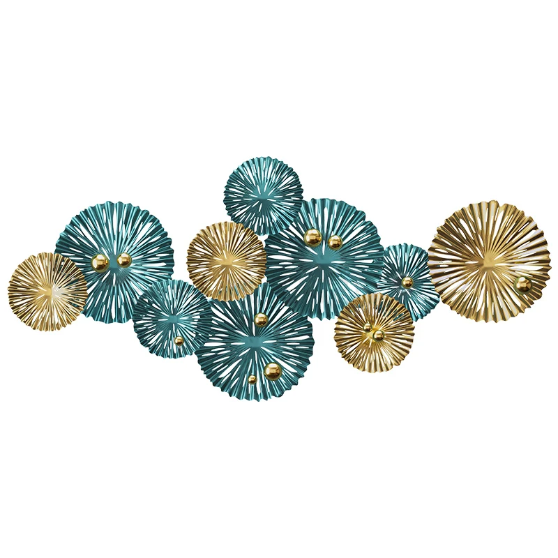 

Metal pendant Nordic decoration three-dimensional room bedroom wall hanging living room creative Pendant