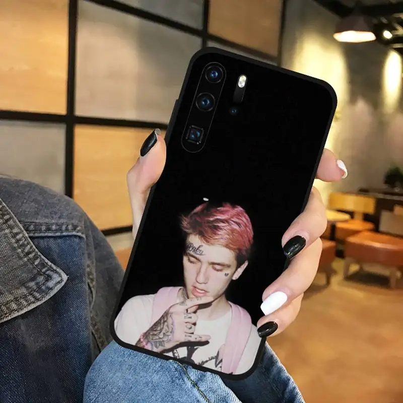 

Lil Peep Phone Case black For Huawei honor Mate mate P 10 9X 10i 20 30 40 y7 lite pro p smart 2019