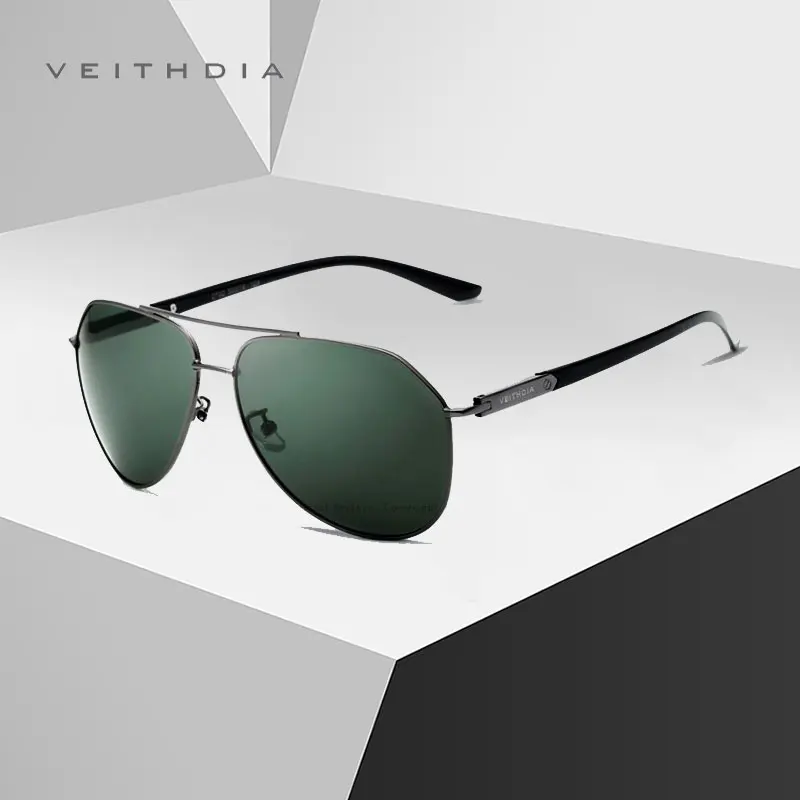 Солнцезащитные очки VEITHDIA UV400 для мужчин и женщин брендовые поляризационные