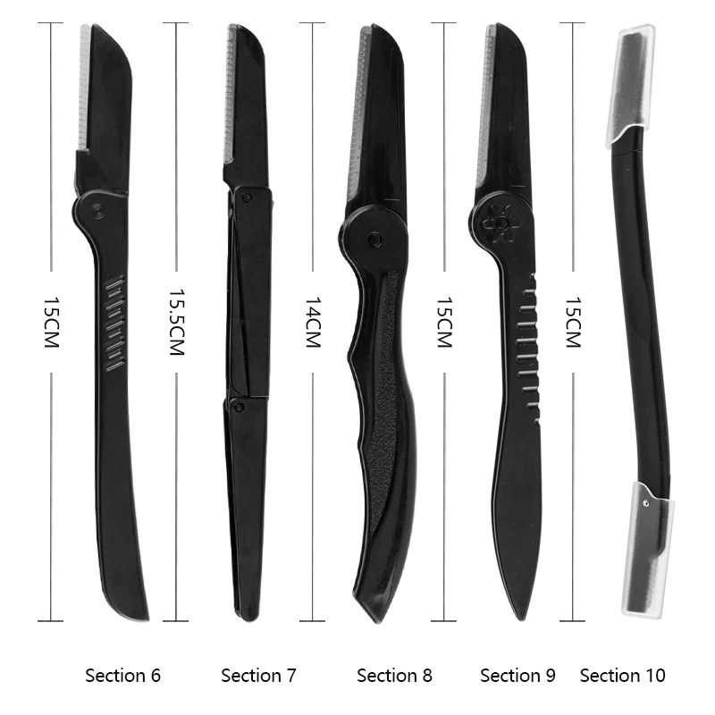 1 шт. портативный триммер для бровей Женская бритва лица триммеры лезвия удаления