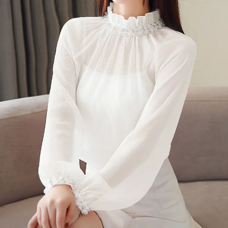 Blusas Mujer De Moda 2021 женские блузки топы Женская одежда с длинными рукавами