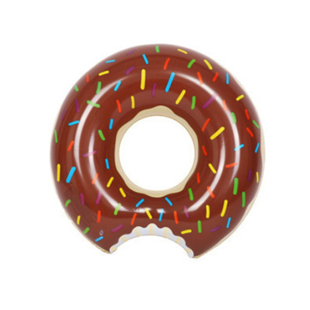 

Inflatable Swimming Ring Donut Lounger Pool Float Toy Summer Outdoor Activitives Beach Party Swimming Circle Safe Pool