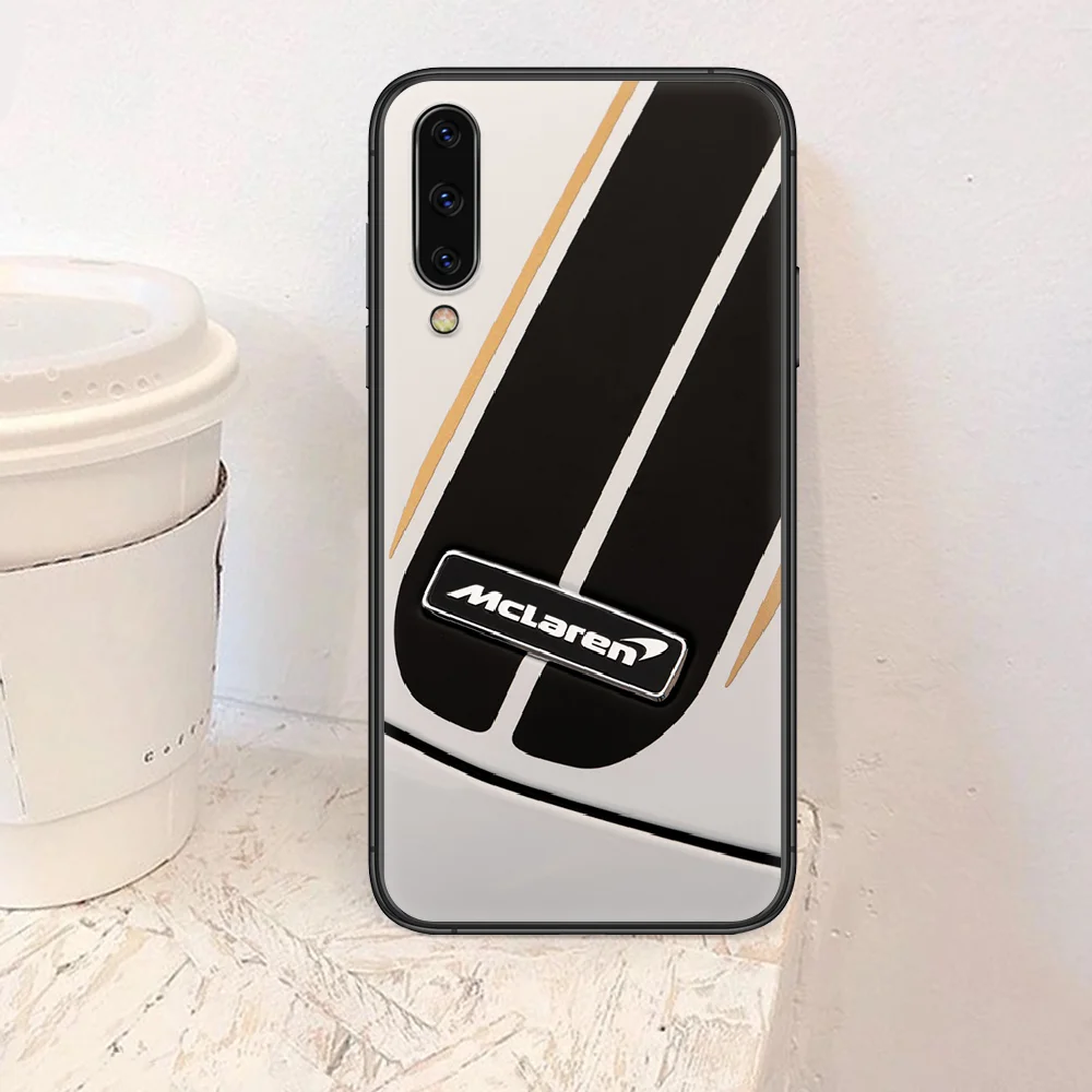 

McLarens car logo Phone Case For Samsung Galaxy A 3 5 7 8 10 20 20E 21S 30 30S 40 50 51 70 71 black Back Tpu Funda Silicone