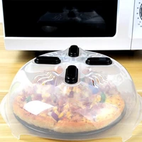 food splatter guard professional microwave food anti sputtering cover oven oil cap with steam vents magnetic splatter lid