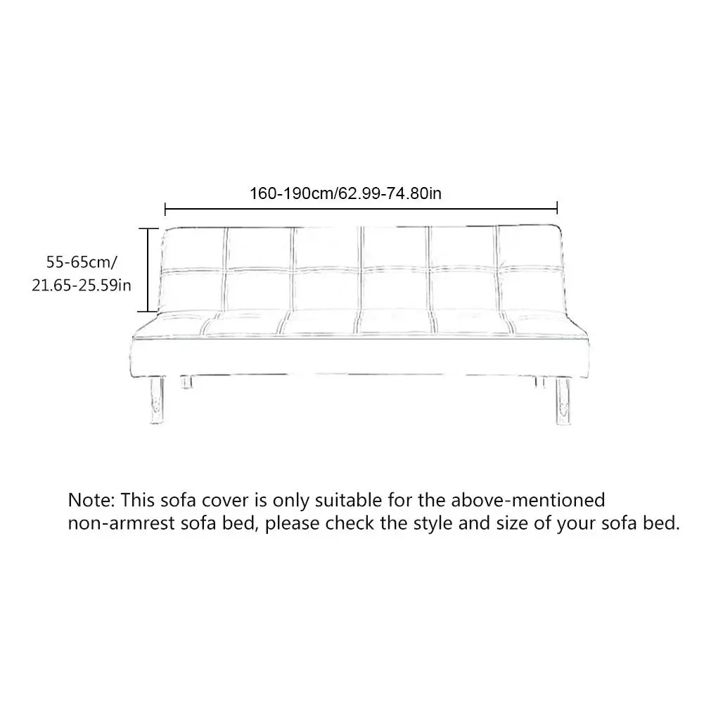 Универсальный чехол для дивана кровати раскладное современное сидение чехлы