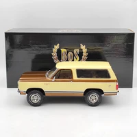 bos 118 dodge ramcharge 1979 brown bos234 resin model car limited collection
