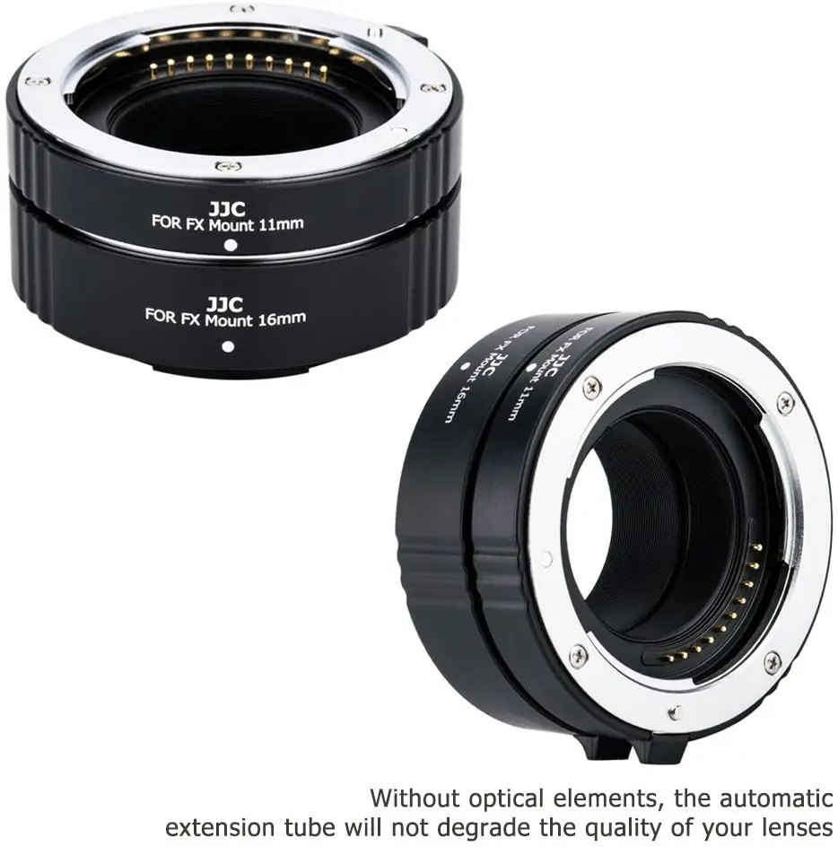 JJC MCEX-11 X Mount Auto Focus Macro Close Up Extension Tube Kit Smart Adapter Ring for Fujifilm XT30II XT30 XT3 XT4 XE4 | Электроника