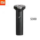 Оригинальная электробритва Xiaomi Mijia S300 Black 3D с плавающей облицовкой, двойной режущий наконечник IPX7, водонепроницаемое зарядное устройство Type-C