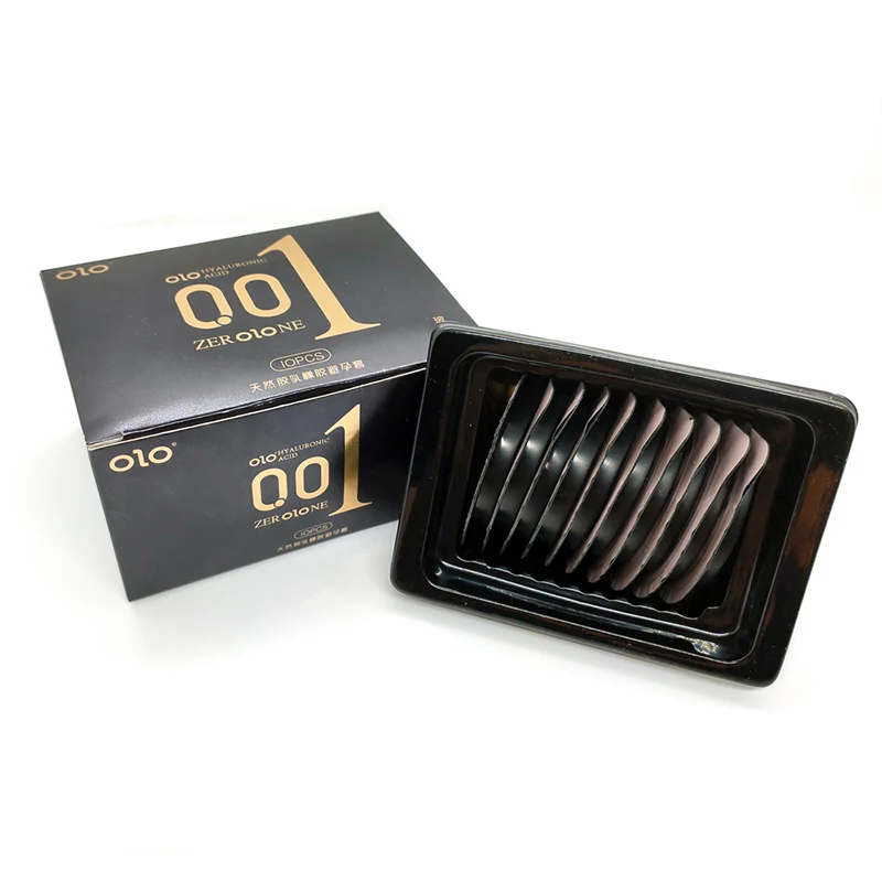 OLO 30 шт ультра тонкий набор презервативов из натурального латекса для полового