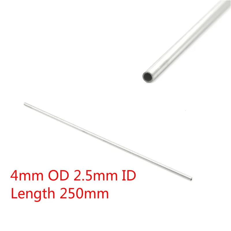 New Arriva 250mm 304 Stainless Steel Capillary Tube OD 8mm 6mm ID 10mm 4mm 3mm 2.5mm 1pc | Инструменты