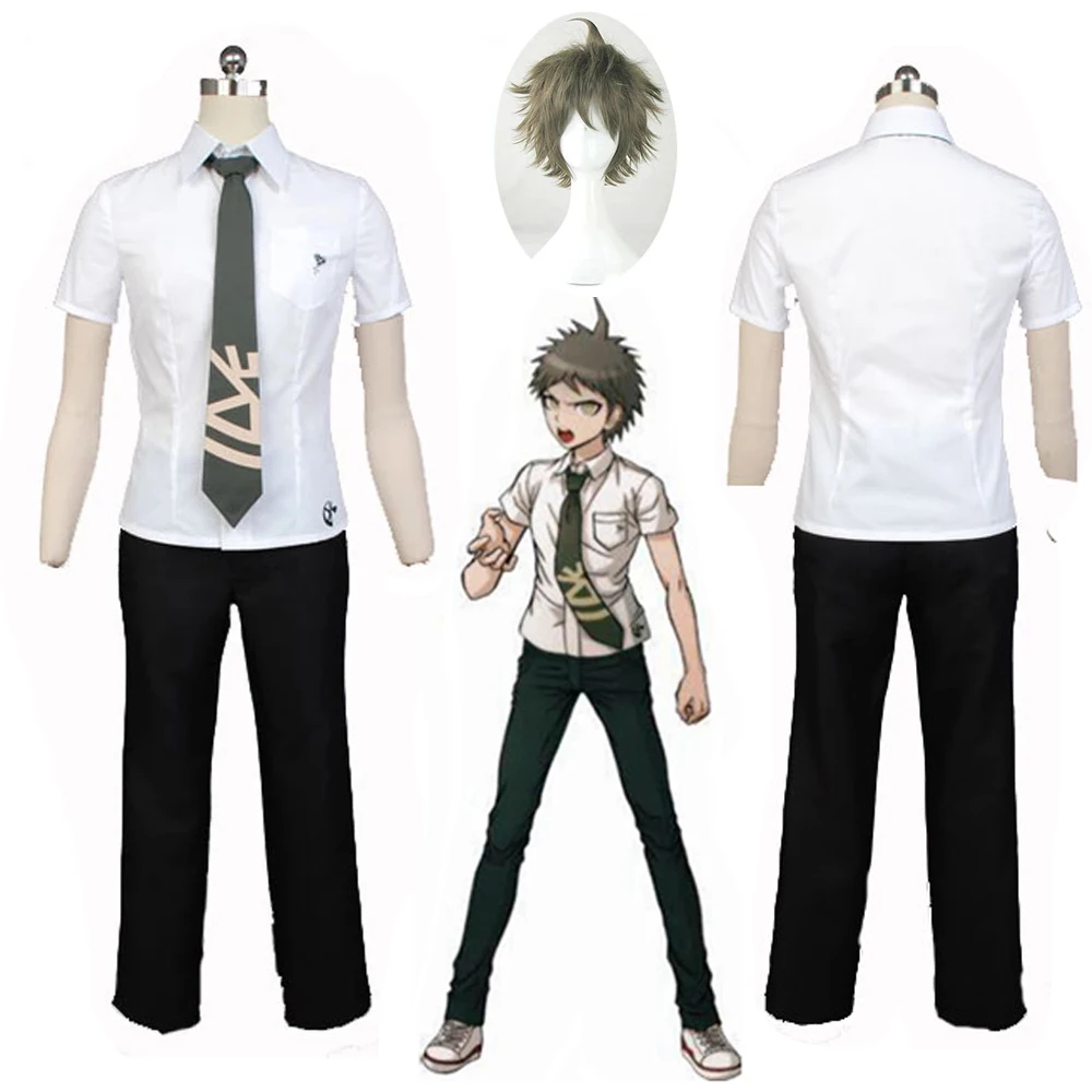 Костюм хинаты супер данганронпа 2 хаджим Хината костюм для косплея мужчин Dangan Ronpa