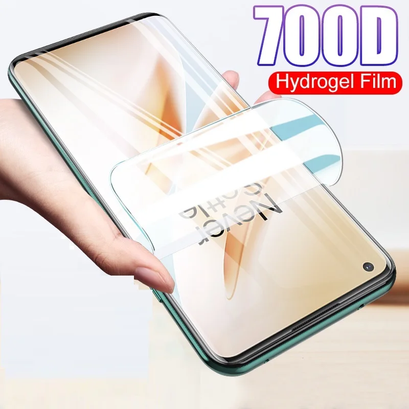 

9D Protective Hydrogel Film For Oneplus 3 3T 5 5T 6 6T 7 7T 8T Screen Protector 1+5 1+7T One Plus nord N10 N100 Film
