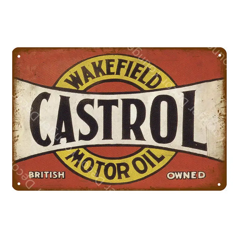YD6636AI Vintage Alba Lube Motor Oil Metal Signs Power Lube Gasoline Garage Decor Ampol NGK Spark Plugs Art Poster Wall Plaque YI-142 - Цвет: YD6636AI