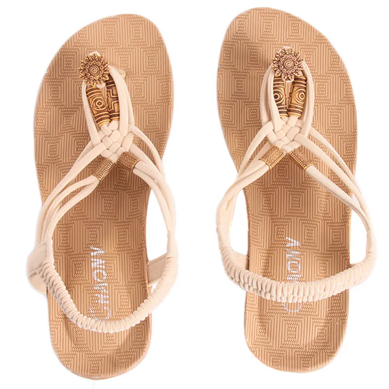 

Summer Fashion Sandals Woman Platform Soft Leather Large Size Flip Flops Sandals Comfortable Shoes 3 Colors Available