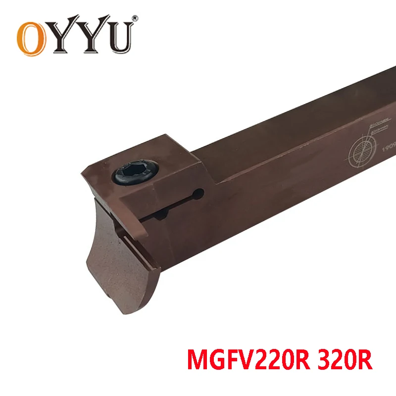 

OYYU MGFVR MGFV220 MGFV320 MGFV220R10-20/36 MGFV320R10-30/50 50/80 80/160 160/400 200/800 Carbide Insert Lathe Cutter Shank MGMN