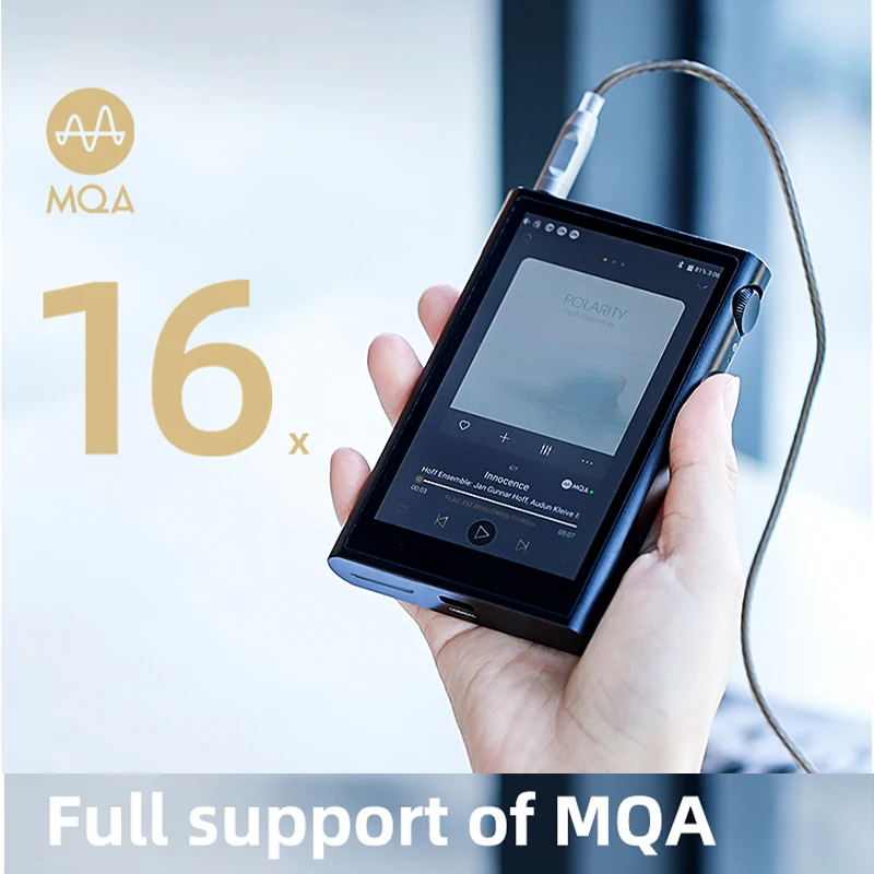 SHANLING M3X MQA Android MP3-плеер Bluetooth Dual ES9219C DAC / AMP DSD256 32bit/384kHz Hi-Res портативный музыкальный DAP