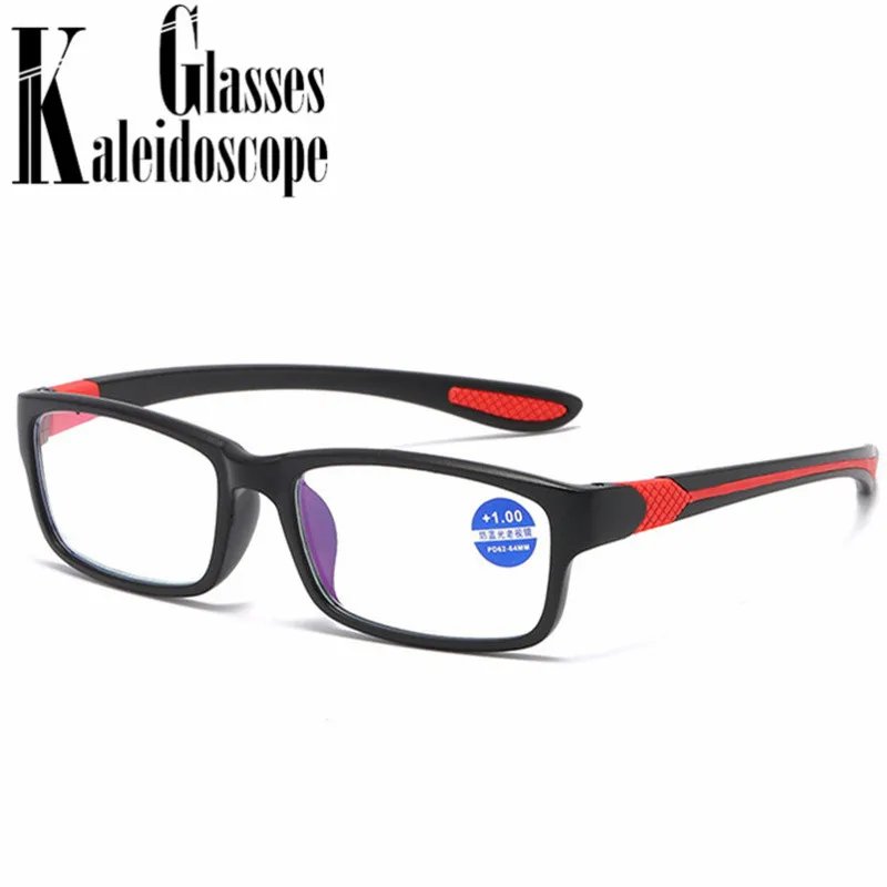 Спортивные очки для чтения с защитой от синего света женщин и мужчин