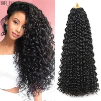 22synthetic water wave passion twist crochet hair pre looped ocean wave water braiding hair extensions ombre africa curly hair