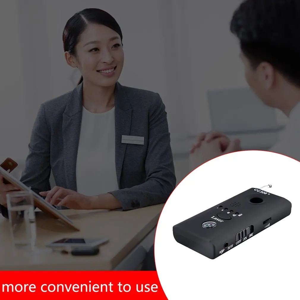 Многофункциональный беспроводной детектор сигнала объектива камеры CC308 +