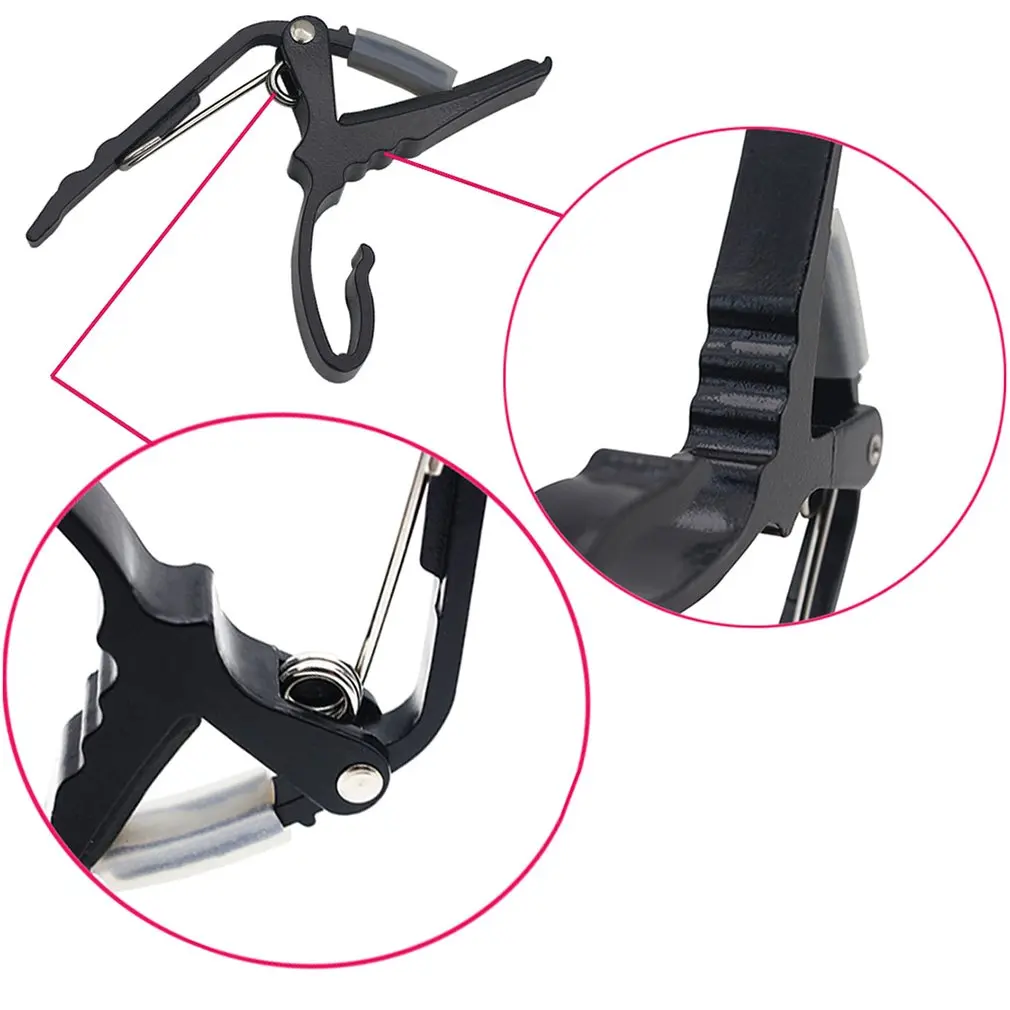 TASI электрическая гитара тюнинг Акустическая классическая маленькая Гитара Capo