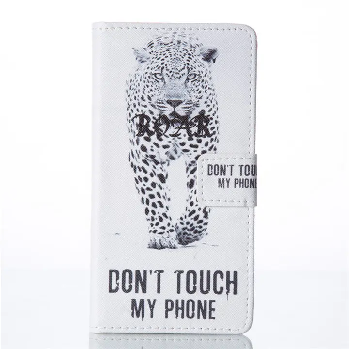 Leopard Кожаный чехол-бумажник для huawei mate 10 9 Pro P20 Plus P10 P8 P9 Lite Mini Y9 Honor 7X Enjoy 7S Чехол-книжка P01G - Цвет: Leopard