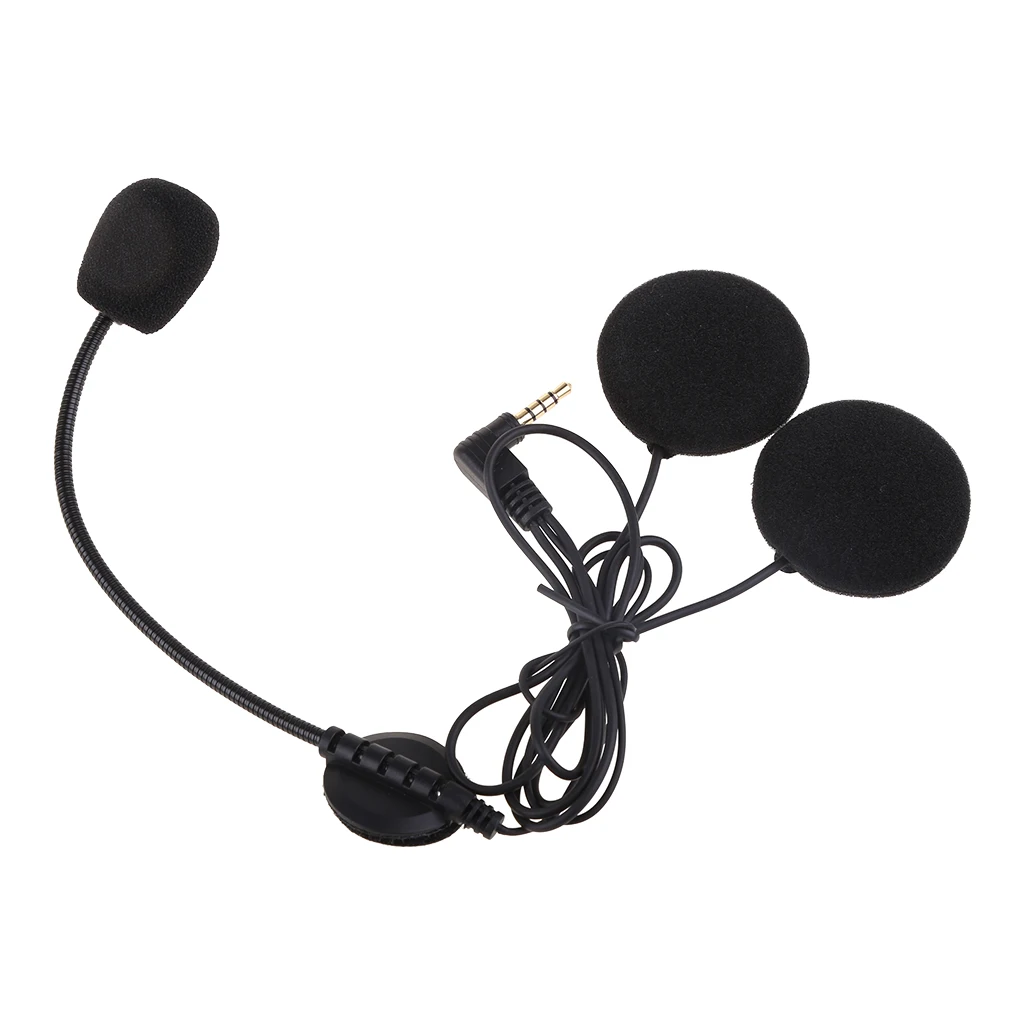 Motorcycle Earphone Speaker Intercom Accessories 3.5mm Jack Plug &ampClip For V4 V6 | Автомобили и мотоциклы