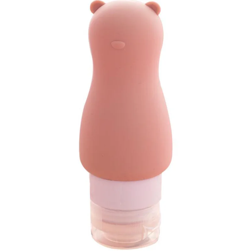 Мультяшные флаконы с кроликом/медведем мини для духов путешественника шампуня