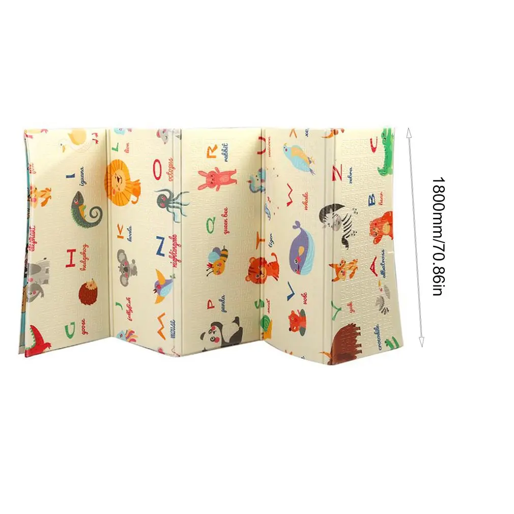 

XPE Children's Toys Kindergarten Development Collapsible Mat Odorless Material Perceive Lines Non-slip