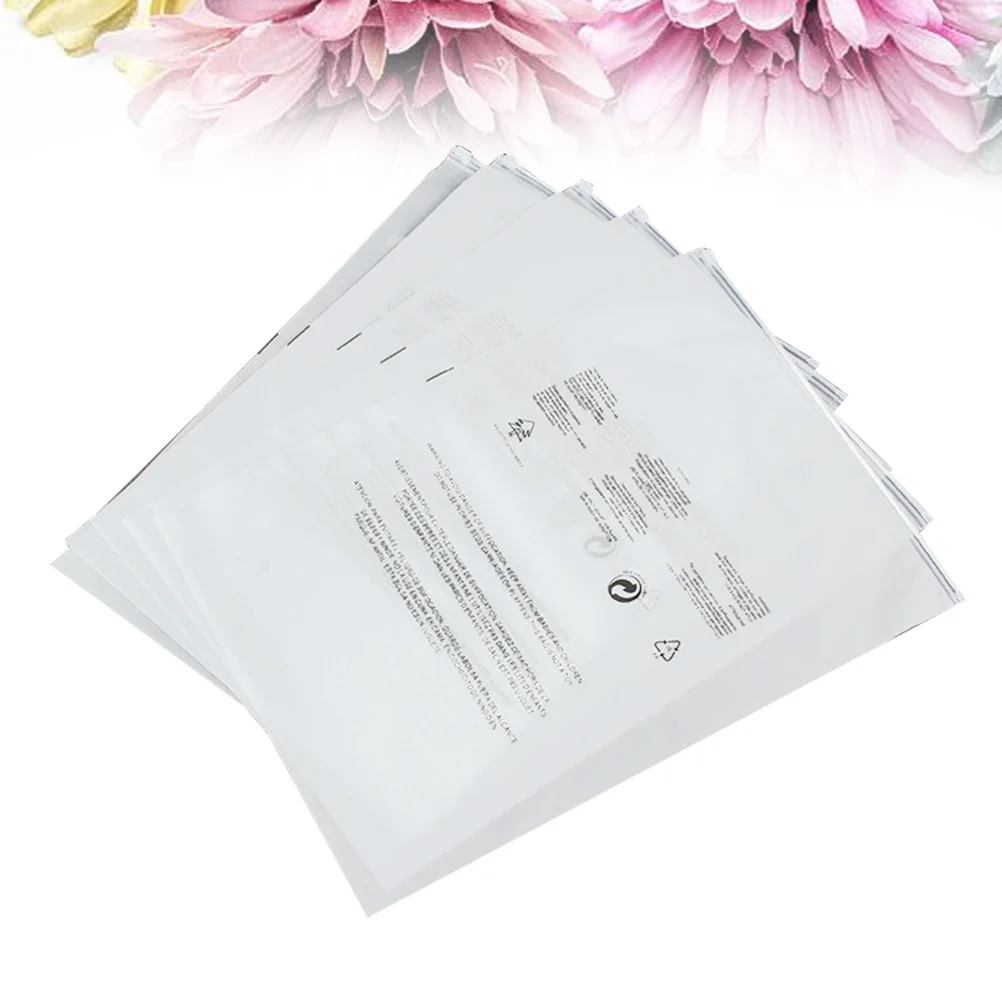 

50PCS Clothes Bags Matte Plastic Pouch Bread Loaf Bags for Clothing 25 x 35CM