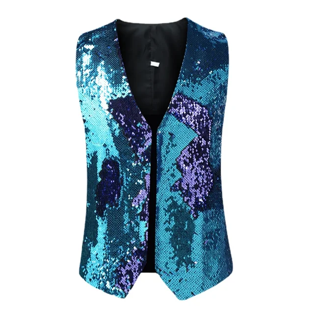 блестящая жилетка