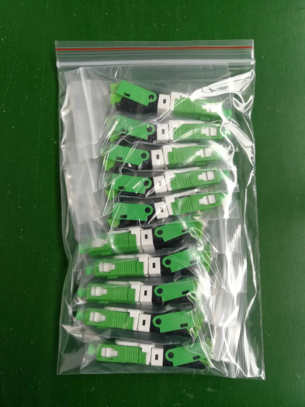 Бесплатная доставка 100 SC APC Волоконно оптический Быстрый разъем быстрый