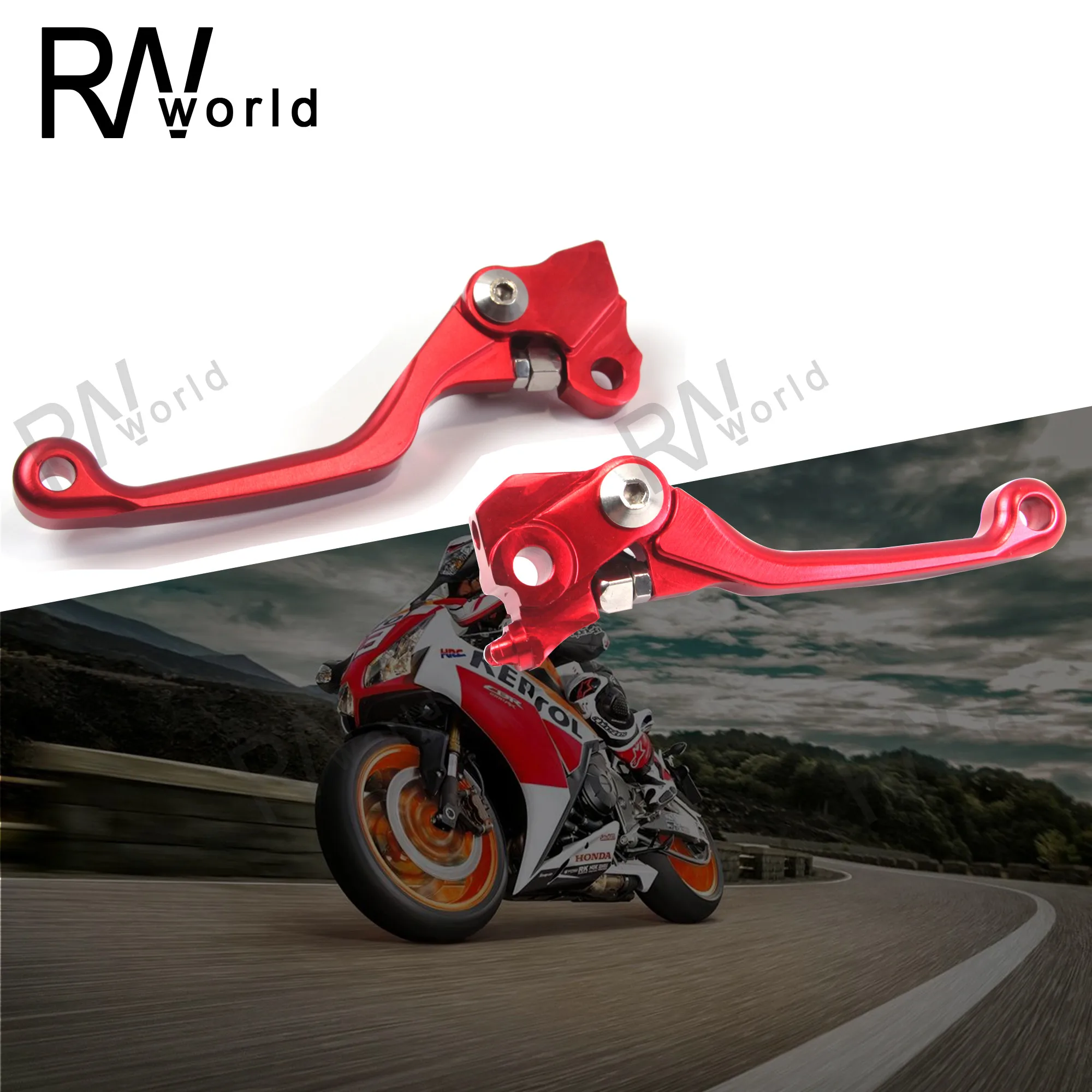 CNC Алюминиевый изготовленный на заказ тормозной рычаг сцепления для HONDA CRF250 450R