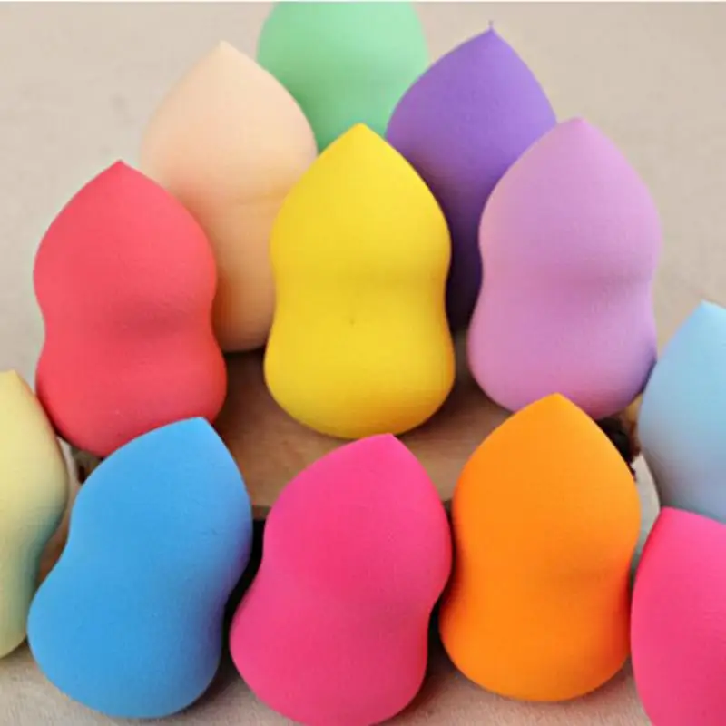 1pc gourd water drop beauty egg BB cream blush foundation makeup flutter healthy latex soft sponge |