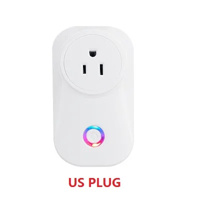 US PLUG Быстрая Wi-Fi интеллектуальная розетка ЕС Великобритания США Австралия BR FR JP Israel Plug 10A дистанционное управление умная работа для Alexa Google Home IFTTT - Цвет: US PLUG