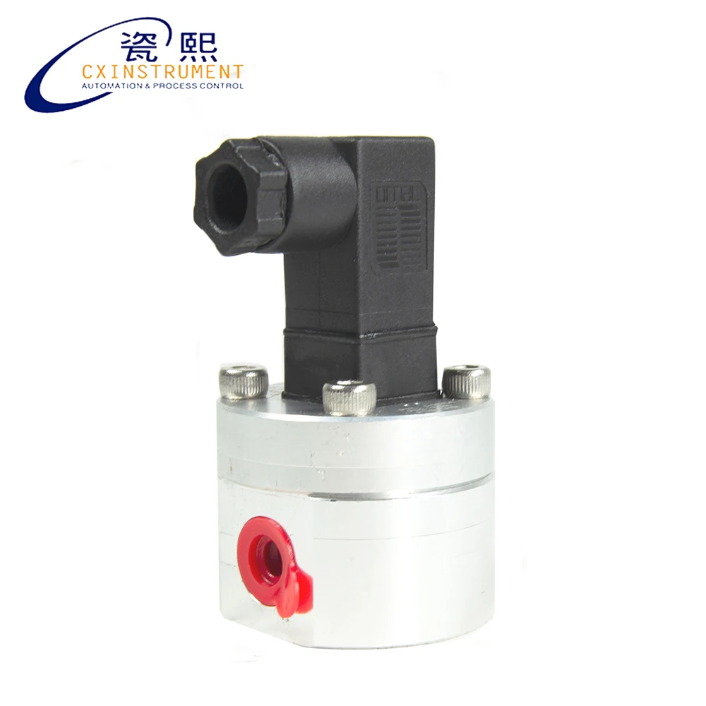 

Anodized aluminum material Pulse Output 0.5% Accuracy Compressor Industry Fuel Oil Consumption Micro Oval Gear Flow Sensors