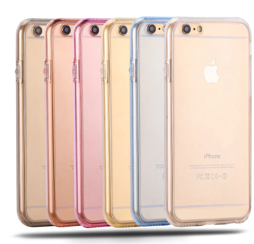 Силиконовый мягкий защитный чехол для iPhone 11 Pro XS MAX XR 6 6S 7 8 Plus X 5 5S SE 360 градусов |