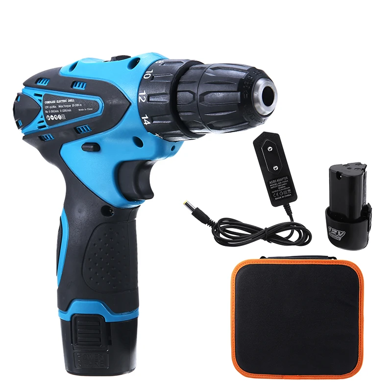 Электрическая мини-дрель 12 В электрическая дрель беспроводная отвертка с