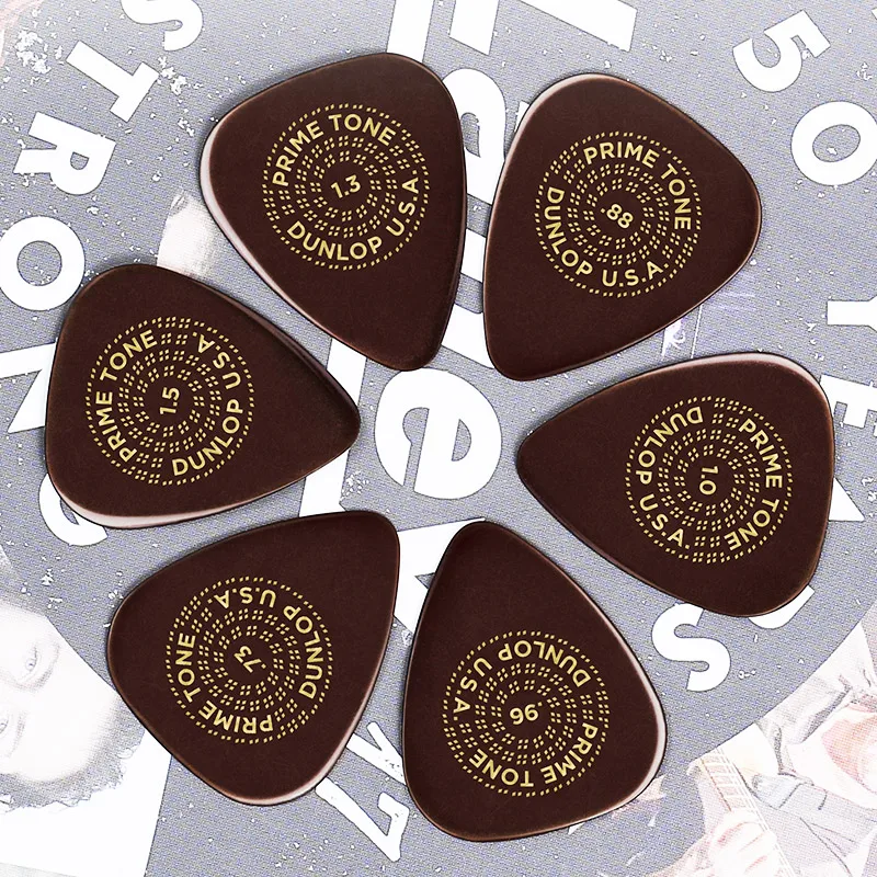 1pc prime tone standard dunlop guitar picks sculpted shape and primetone sculpted plectrum pick mediator acoustic electric picks free global shipping