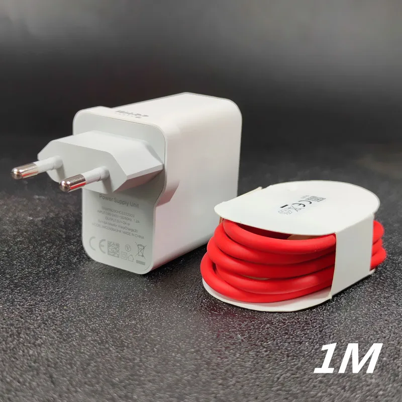 Warp Charge 30 Oneplus 7t fast charger 1M 1.5M 2M 6A type c cable Original For OnePlus 8 pro 7 6 6t 5 5t 3 3t | Мобильные телефоны
