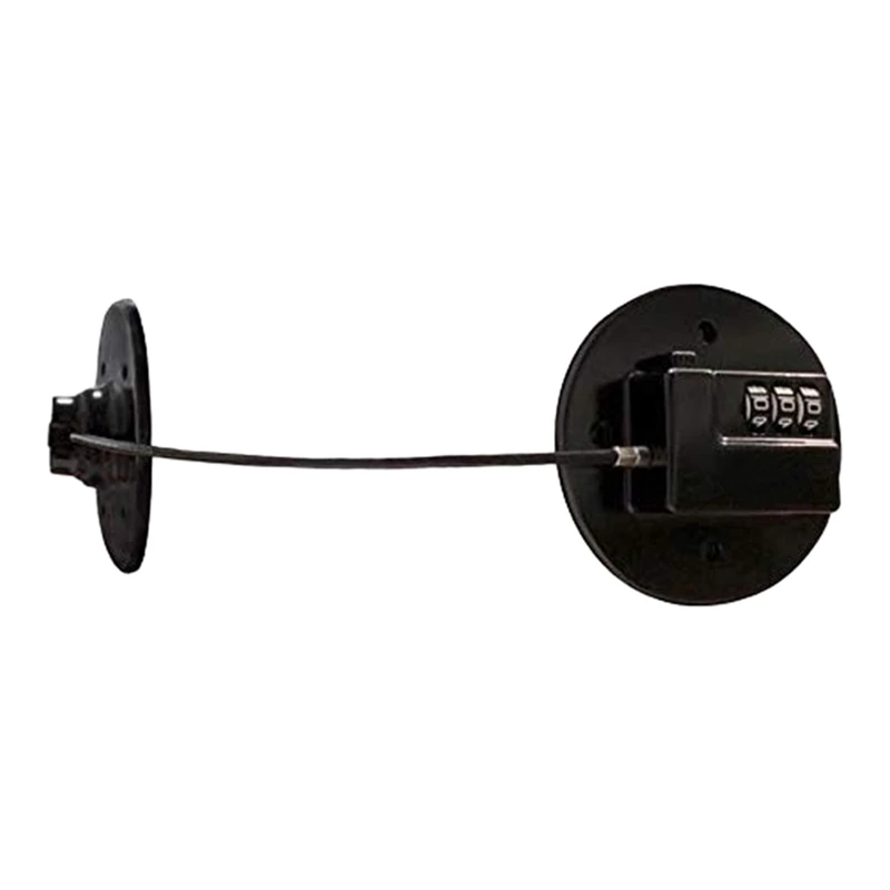 

Refrigerator Strong Adhesive 3-Digit Password Lock For Cabinet File Drawer Window Child Safety