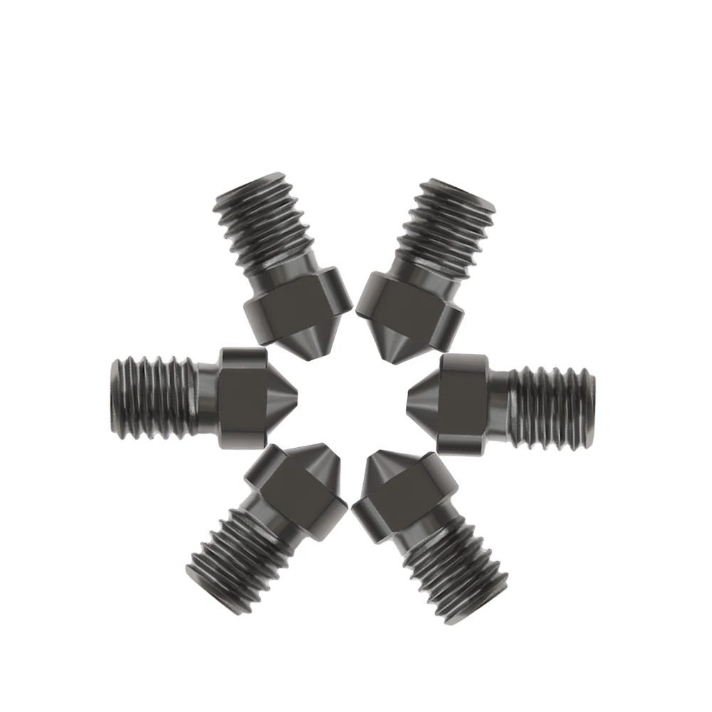3D Printer Parts Hardened Steel Die Nozzle V6 1.75mm For Ender 3 E3D Hotend Titan Extruder Prusa I3 MK3 Wear-Resistant | Компьютеры и