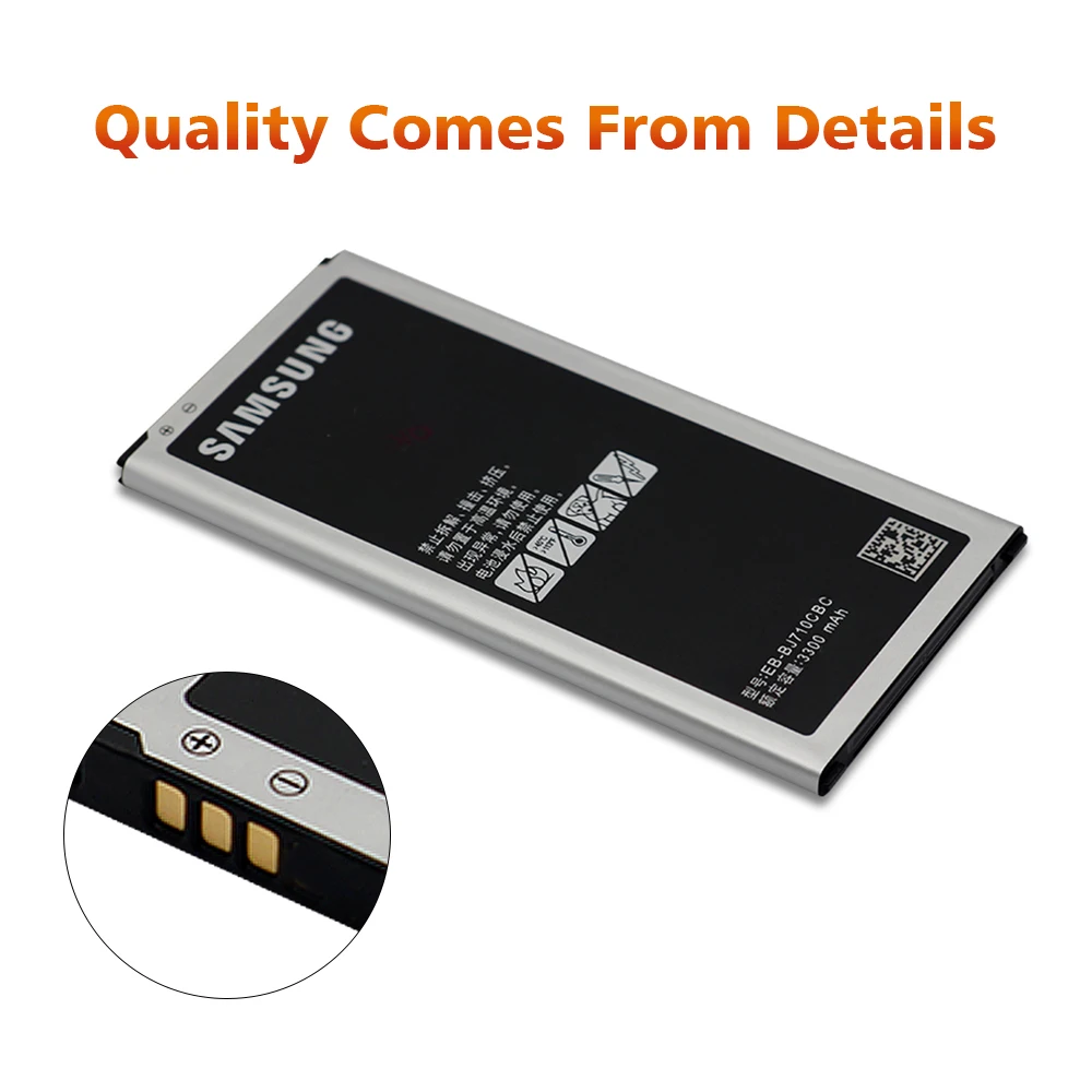 Аккумулятор для samsung J710 EB-BJ710CBC 3300 мАч для samsung Galaxy J7 J710F SM-J710K J710H Сменный аккумулятор для телефона