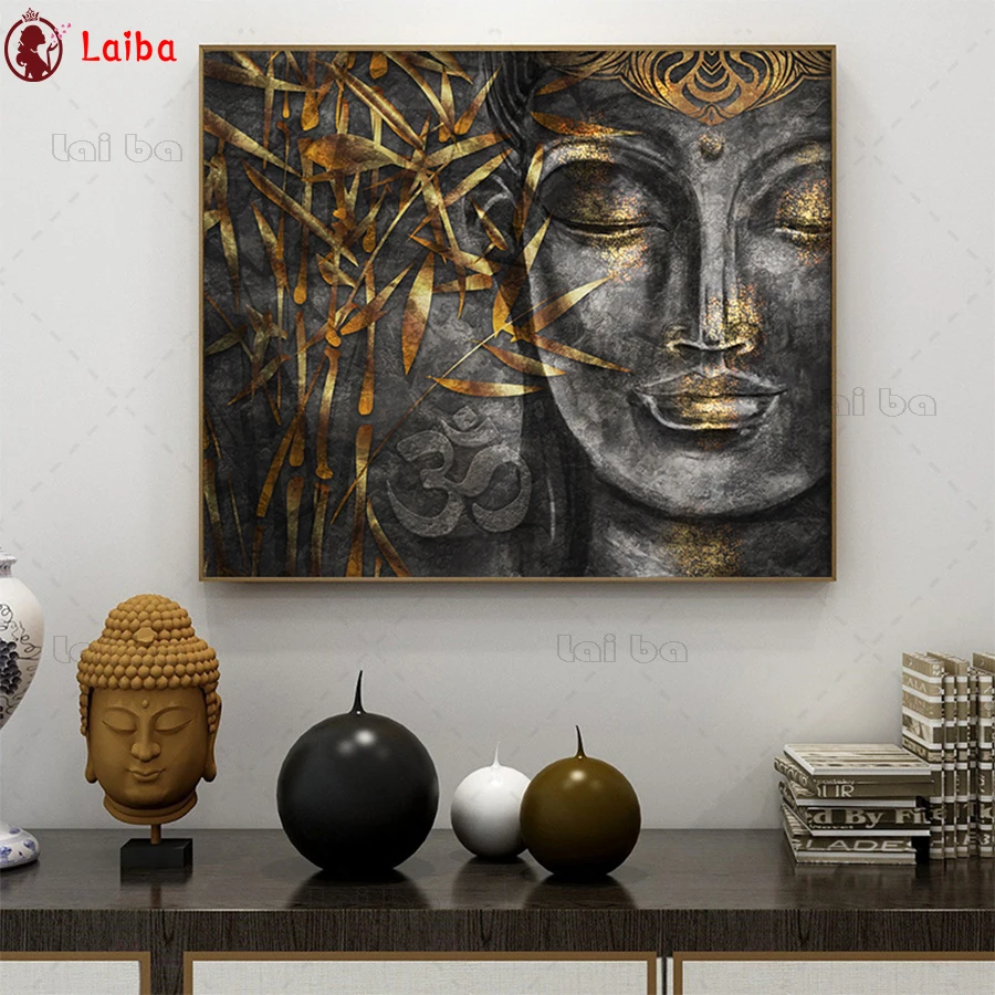 

5D DIY Diamond Painting Hot Home Art Religious Buddha Figure cross stitch full square/round diamond mosaic embroidery
