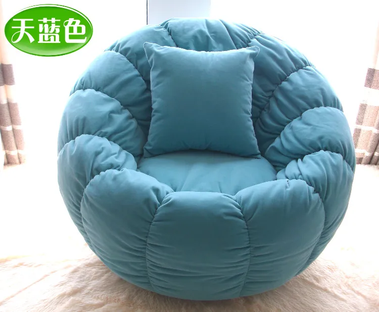 Одноместное кресло для ленивых диванов креативный милый простой тканевый